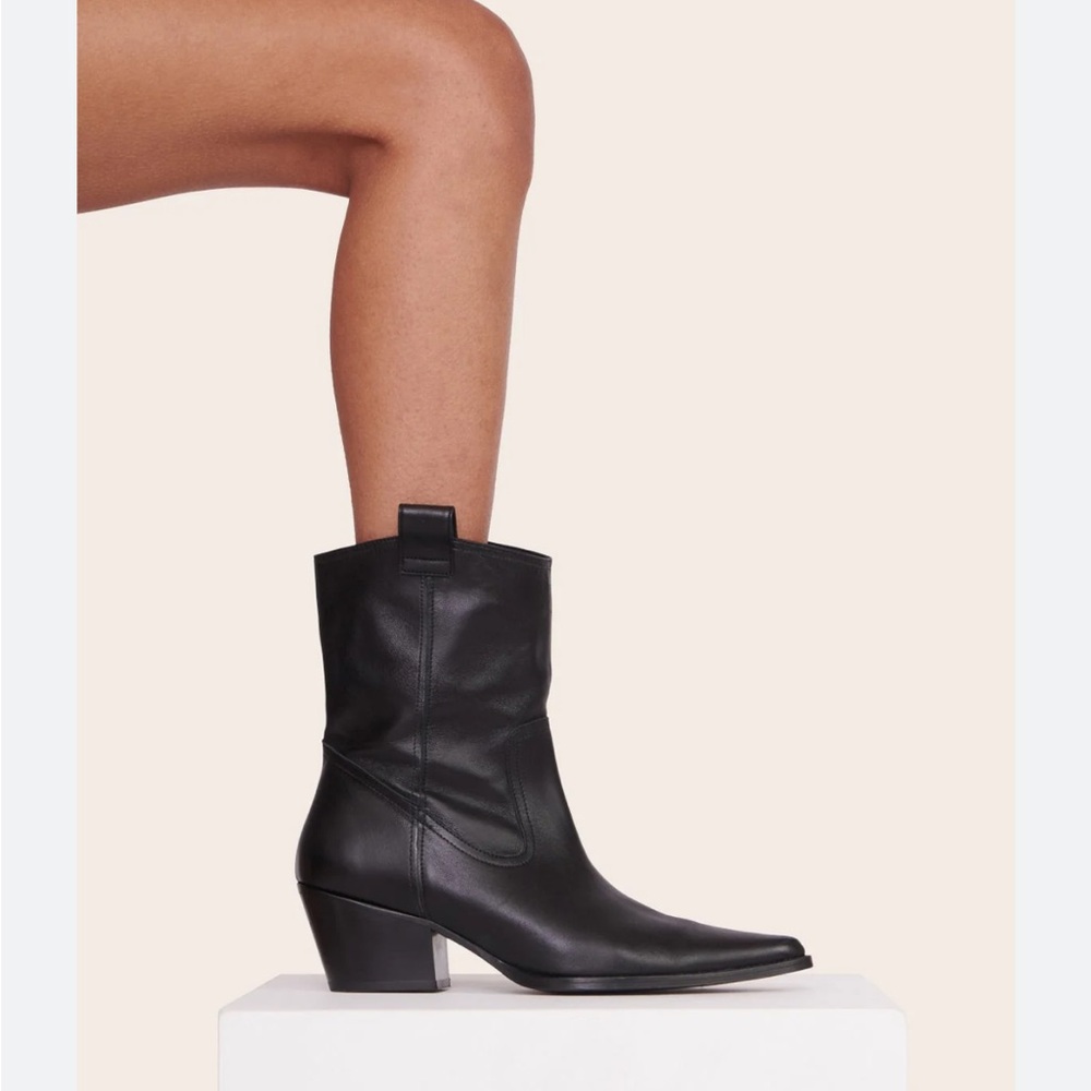 Staud June boot black